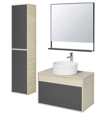 Зеркало Акватон Лофт Урбан 80 1A247902LQX50 дуб орегон