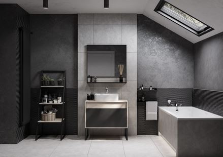 Зеркало Акватон Лофт Урбан 80 1A247902LQX50 дуб орегон