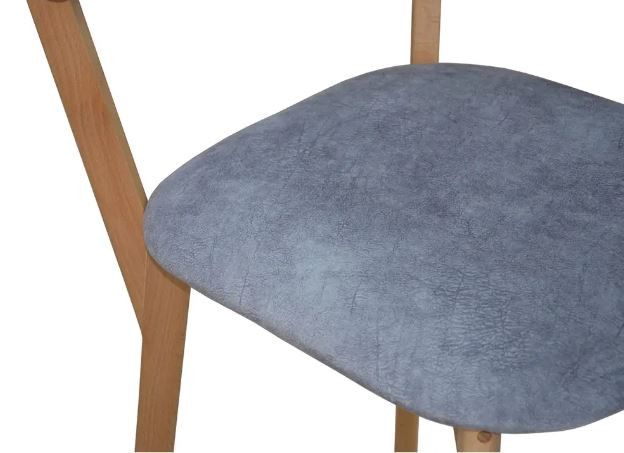 Стул обеденный Каталина бук натуральный/релакс сильвер