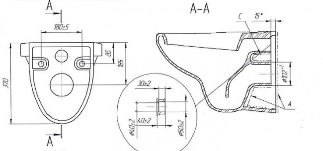 Унитаз подвесной Cersanit Delfi MZ-DELFI без сиденья