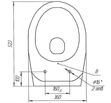 Унитаз подвесной Cersanit Delfi MZ-DELFI без сиденья