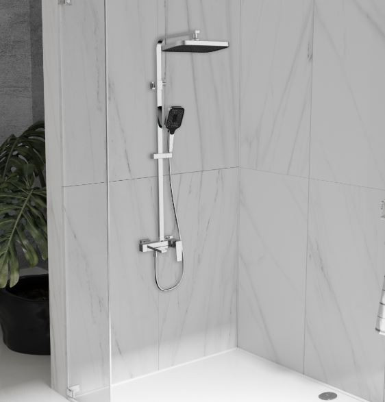 Душевая система Vincea Cube VSFS-4C12CH хром