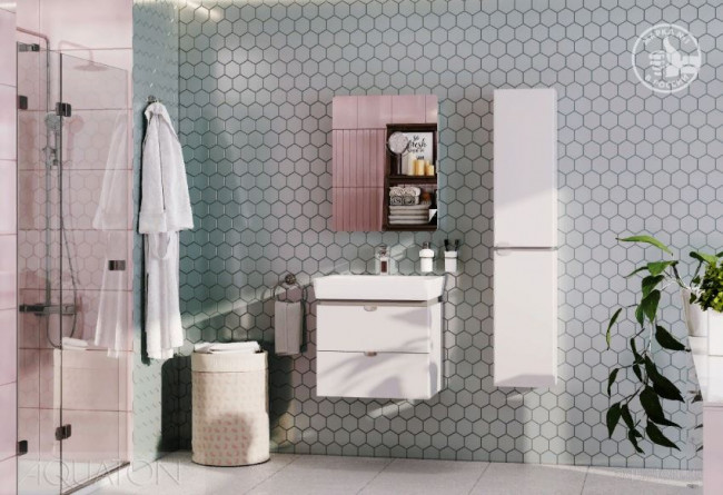 Зеркальный шкаф Акватон Скай PRO 55 1A238402SY010 