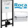 Система инсталляции Roca Active с клавишей смыва B01 хром глянец