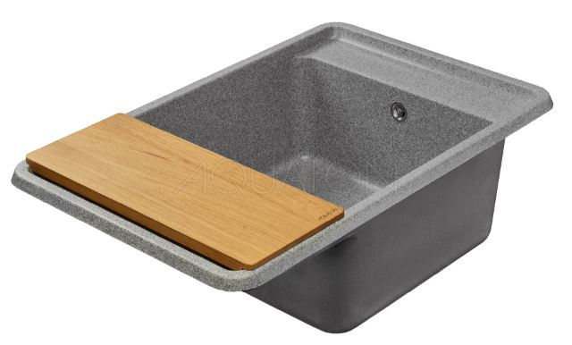 Мойка для кухни Акватон Беллис 78 1A725032BS230 серая