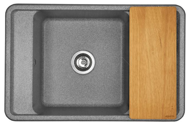 Мойка для кухни Акватон Беллис 78 1A725032BS230 серая
