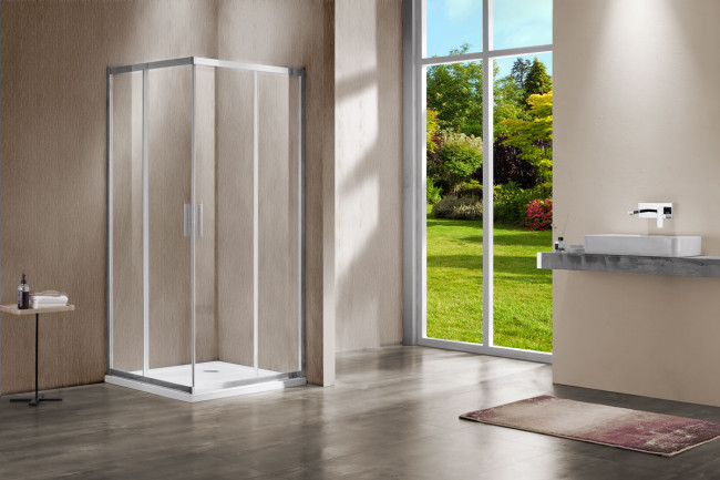 Душевой уголок Vincea Garda 120*110 VSS-1G1112CL прозрачное