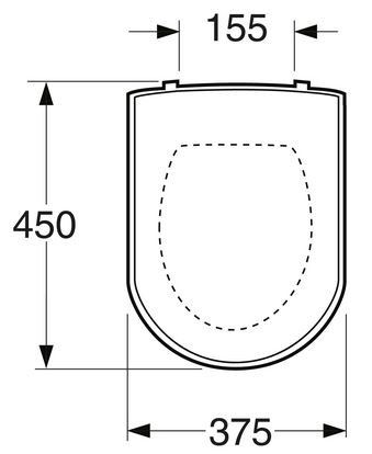 Сиденье для унитаза Gustavsberg Artic 9M16S101