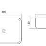 Раковина Aquatek Вега AQ5515-00 50*39 накладная