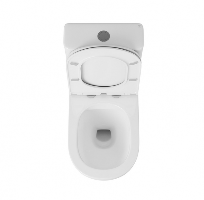 Унитаз-компакт OWL Tid Cirkel-G OWLT190702 безободковый с микролифтом