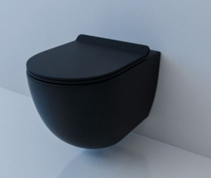 Унитаз подвесной Esbano Garcia ESUPGARCBM безободковый черный матовый