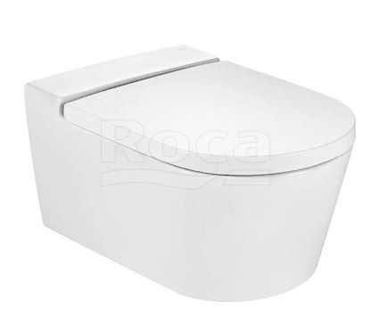 Унитаз подвесной Roca Inspira Round 346527000 безободковый без сиденья