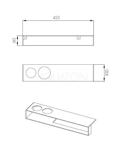 Подставка Акватон Лофт Урбан 1A255603LQX70