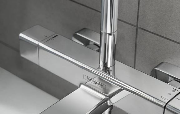 Душевая система Hansgrohe Croma E Showerpipe 280 1jet 27687000 с термостатом для ванны