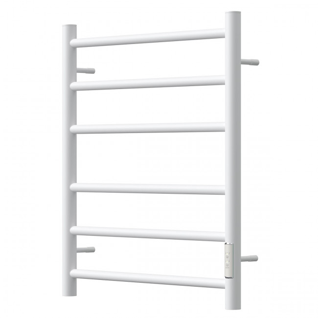 Полотенцесушитель электрический Point Аврора PN10856W П6 500*600 диммер справа белый