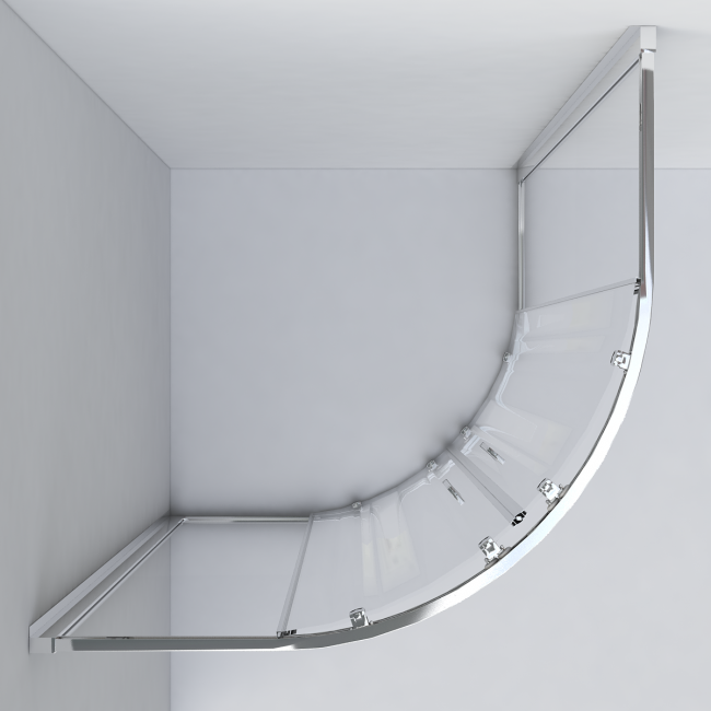 Душевой уголок Vincea Garda 80*80 VSQ-1G800CH шиншилла