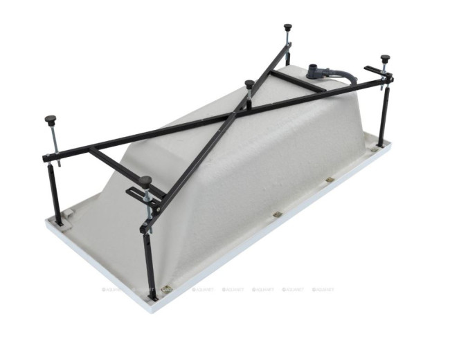 Ванна акриловая Aquanet Bright 180*70 с каркасом 00216662