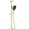 Душевая система Vincea Cube VSFS-4C12BG брашированное золото