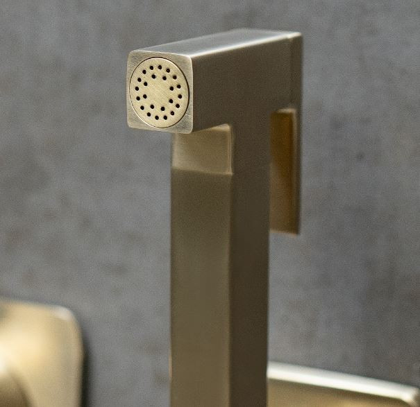 Комплект гигиенического душа Lemark Ursus LM7219BG брашированное золото