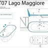 Ванна акриловая NT Bagno Lago Maggiore 180*80 NT07