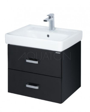Тумба под раковину Акватон Америна 70 1A137601AM950 черная