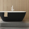 Ванна акриловая Riho Inspire Velvet 180*80 B085001220 черно-белая