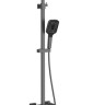 Душевая система Vincea Cube VSFS-4C12GM вороненая сталь