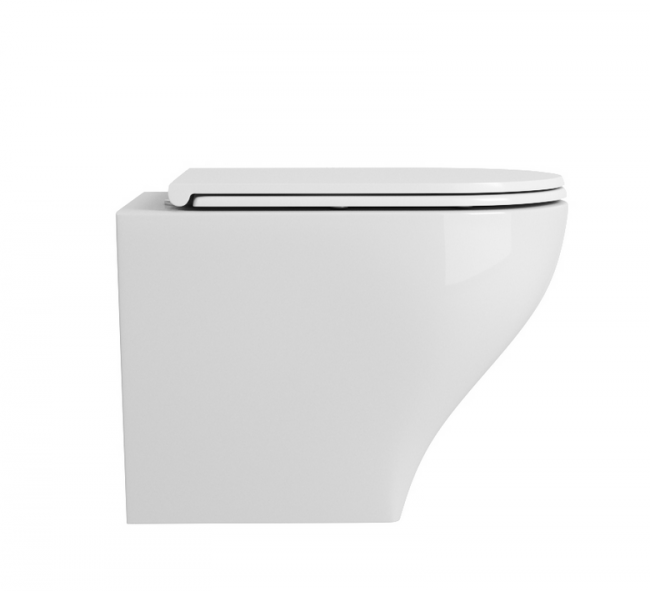 Унитаз подвесной OWL Eld Ruta Line-H OWLT190602 безободковый с микролифтом