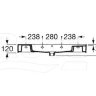 Раковина Roca Inspira Square Unik 32752A000