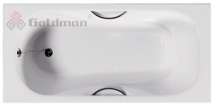 Ванна чугунная Goldman Donni 170*75