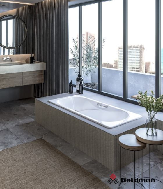 Ванна чугунная Goldman Donni 170*75