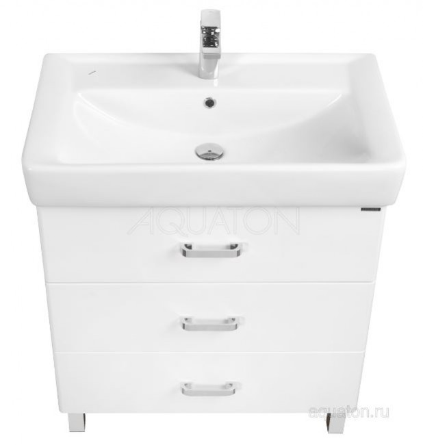Тумба под раковину Акватон Америна 70 М 1A169001AM010 белая