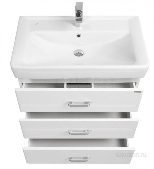 Тумба под раковину Акватон Америна 70 М 1A169001AM010 белая