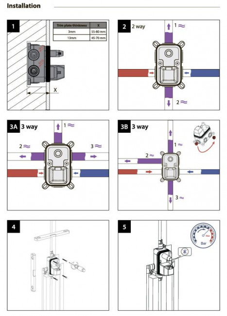 Душевая система Timo Torne SX-4319/03SM черный матовый
