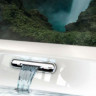 Ванна акриловая Riho Inspire Velvet 180*80 B085004220 с функцией Riho Fall черно-белая