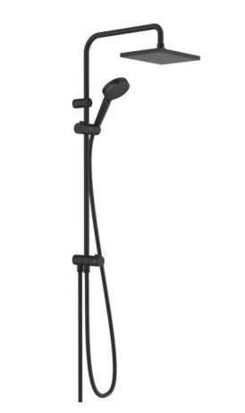 Душевая система Hansgrohe Vernis Shape Showerpipe 230 1jet Reno 26282670 черный матовый