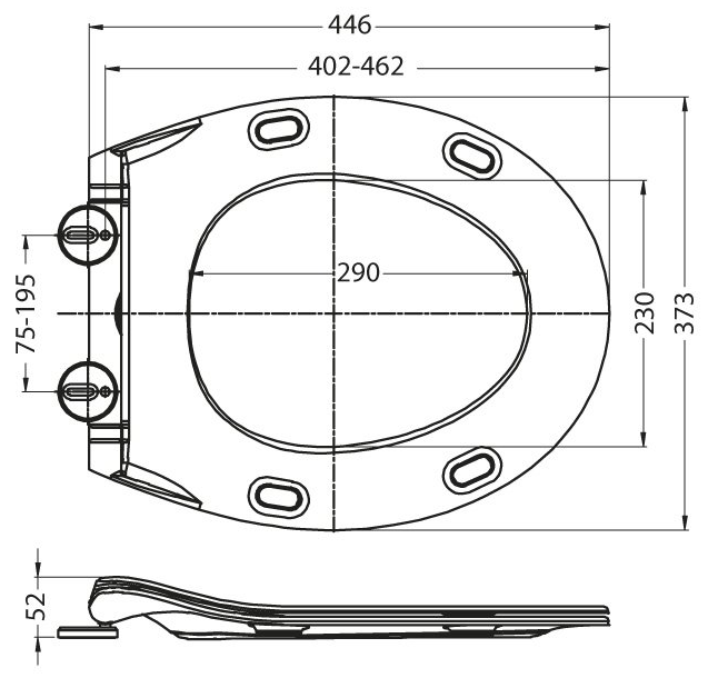 Сидение для унитаза BelBagno Prospero BB2020SC 