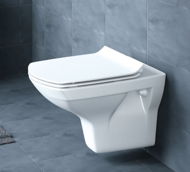 Комплект Cersanit Carina XL CO DPL EO Slim + Vector + кнопка Corner хром глянец A64441