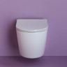 Унитаз подвесной Ceramicanova Uno Rimless CN11001 безободковый с микролифтом
