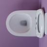 Унитаз подвесной Ceramicanova Uno Rimless CN11001 безободковый с микролифтом