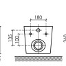 Унитаз подвесной Ceramicanova Uno Rimless CN11001 безободковый с микролифтом