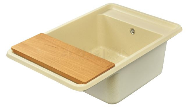 Мойка для кухни Акватон Беллис 78 1A725032BS290 шампань