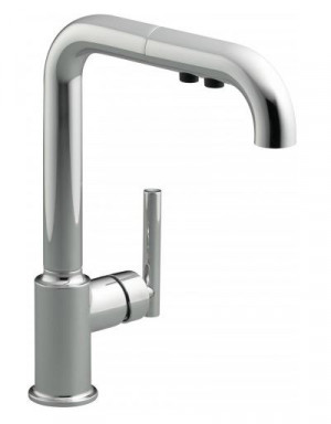 Смеситель Jacob Delafon Purist 7505D-CP для кухни