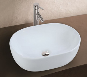 Раковина CeramaLux 9026В 48*35 накладная