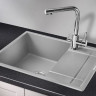 Мойка для кухни Granula 6501 алюминиум