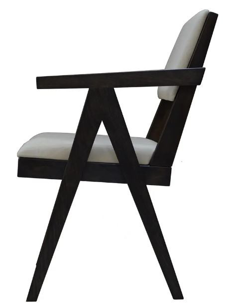 Стул-кресло Берген бук венге/бренди 3