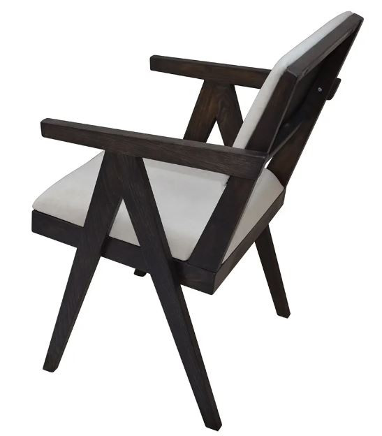 Стул-кресло Берген бук венге/бренди 3