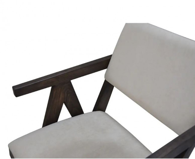 Стул-кресло Берген бук венге/бренди 3