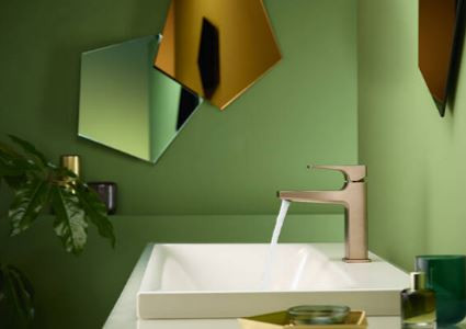 Смеситель Hansgrohe Metropol 32507140 для раковины бронза