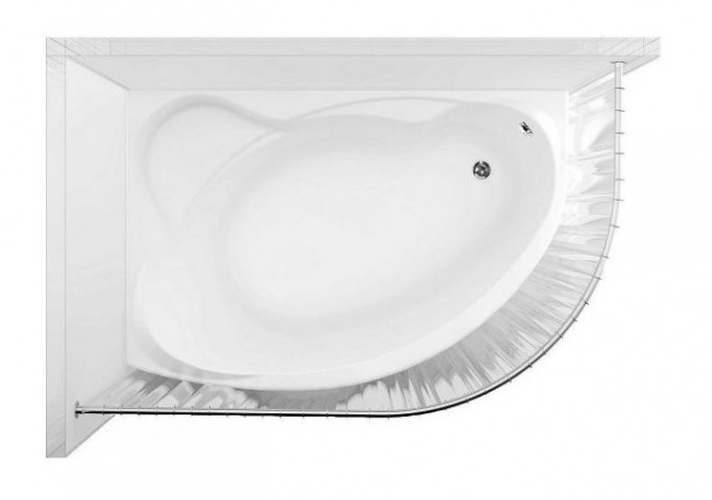 Карниз для ванны Aquanet Capri 170 00156492